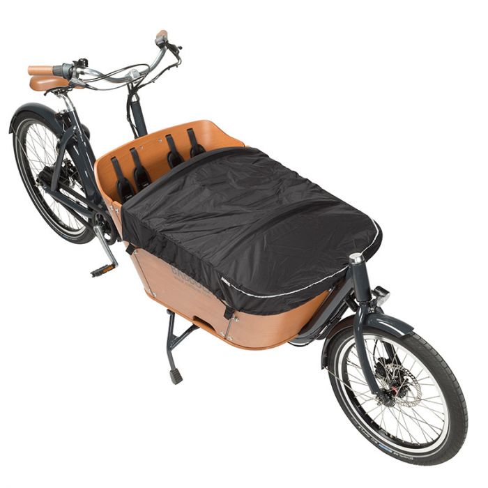 La bâche de protection pour vélo cargo Babboe dispo sur